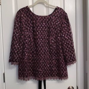 Alex Evenings Formal Top